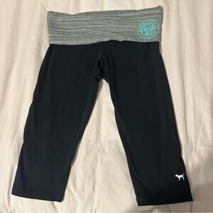 Y2K Vintage Victorias Secret Foldover Capri leggings
